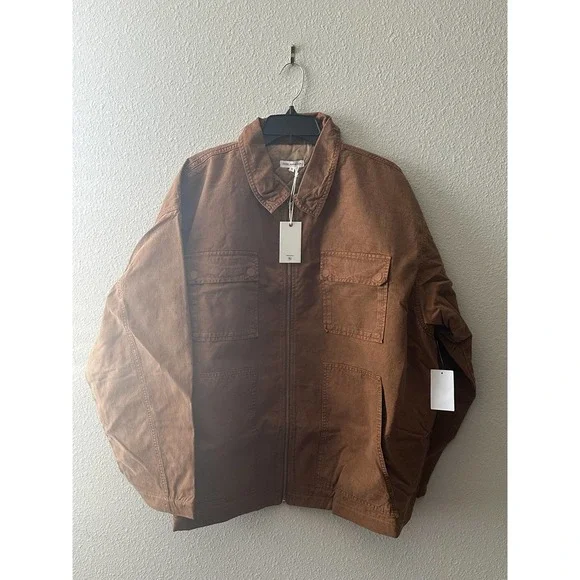 GOOD AMERICAN Women's Chore Dropped Shoulder Utility Jacket